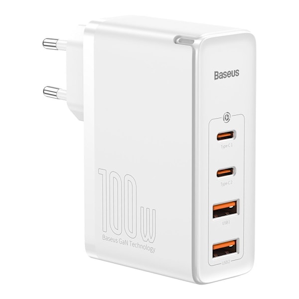 Baseus GaN2 Pro Snabbladdare 100W USB/USB-C Quick Charge 4+ Powe