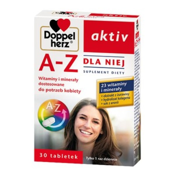 Kvinna Hälsopaket Doppelherz - Multivitamin & Mineral/ 30 tablet