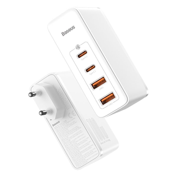 Baseus GaN2 Pro Snabbladdare 100W USB/USB-C Quick Charge 4+ Powe