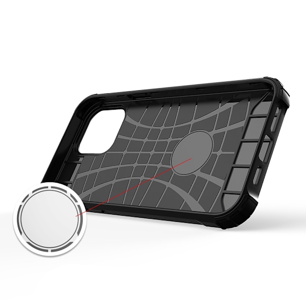 Hybrid Armor Robust Hybridfodral för iPhone 13 Guld
