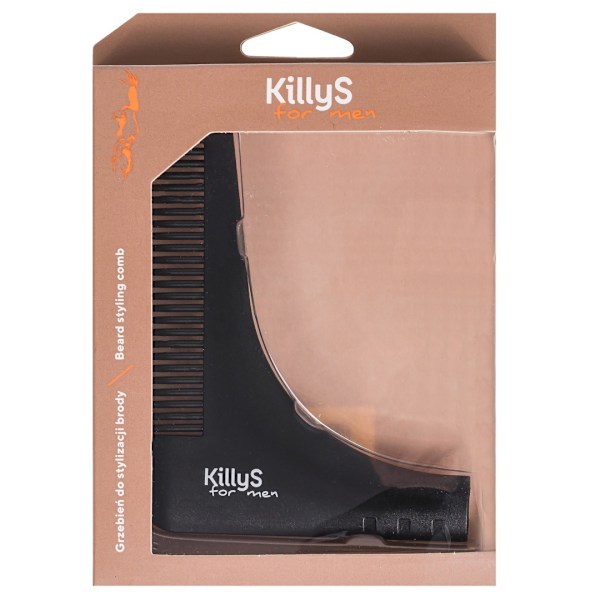 KillyS För Män Skäggstylingskam/ Träkam för Skäggformning