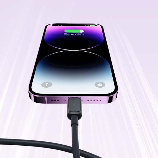 Joyroom Multi-Color Serie A14 Lightning / USB-A Kabel 2.4A 2m -