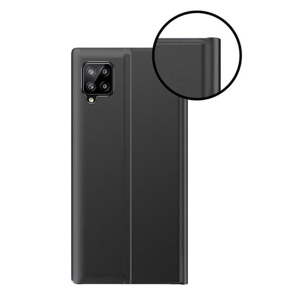 Samsung Galaxy A22 4G Blå Smart Cover Fodral med Fällbart Lock