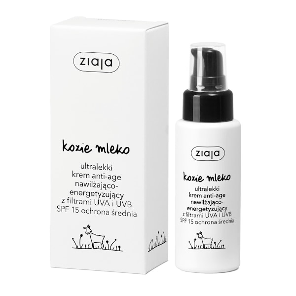 Ziaja Get Milk Ultralätt Anti-Åldrande Kräm SPF 15/ 50 ml