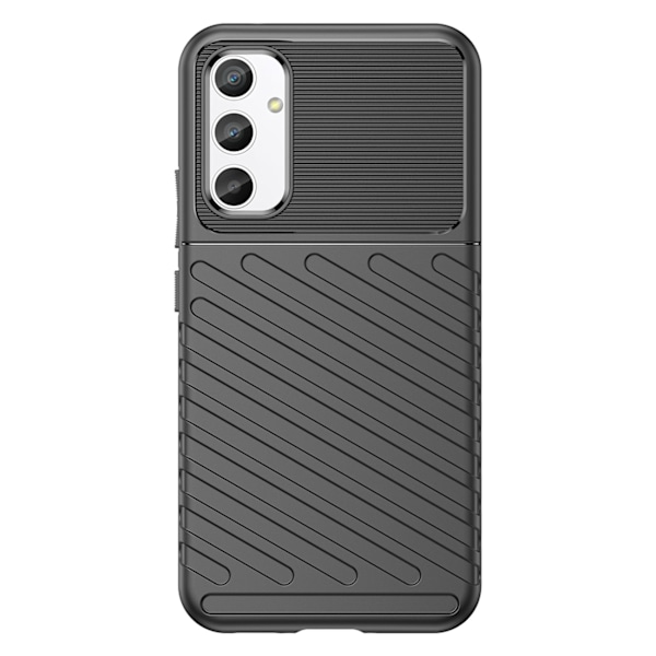 Thunder Case Stöttåligt Fodral för Samsung Galaxy A34 5G - Svart