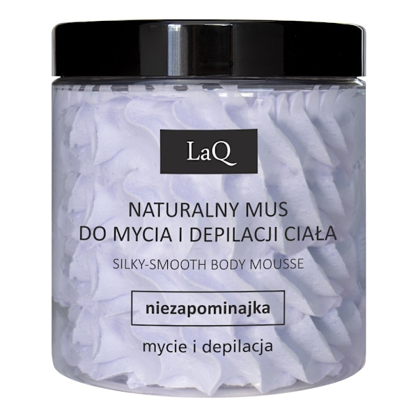 LaQ Naturlig Kroppsvård och Hårborttagningsmjölk/ Förgätmigej/ 2