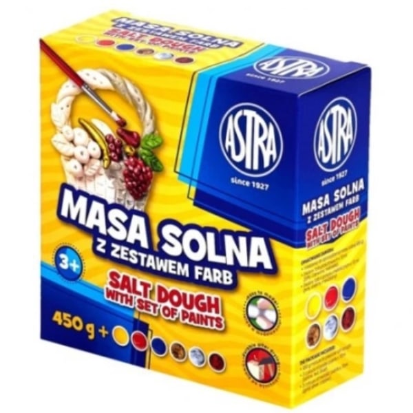 Astra/ Havssalt 450g + Färgset/ 6 färger
