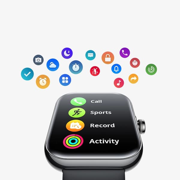 Joyroom Smartwatch JR-FT5 Plus med samtalsfunktion – svart