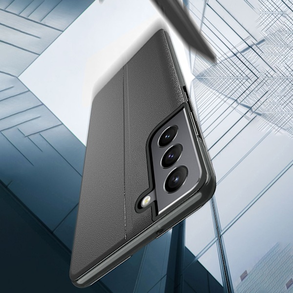 Samsung Galaxy S22+ Flipfodral - Elegant Ställfunktion/ Svart Ec
