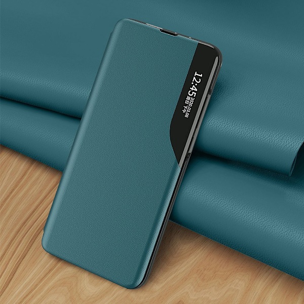 Samsung Galaxy A02s EU Fodral i Ekologiskt Läder: Elegant Flip C