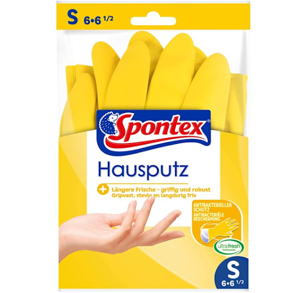 Spontex Damhandskar för Hemstädning/ Storlek S/ 1 Par