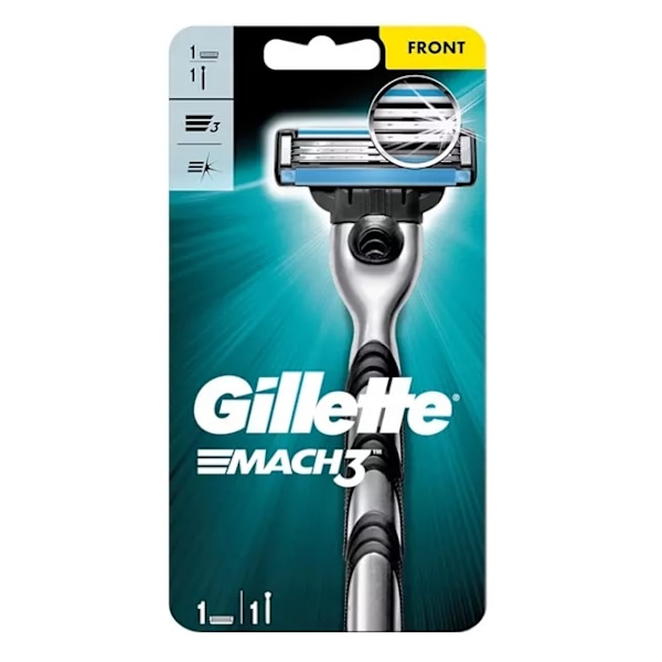 Gillette Mach3 Rakhyvel från Tyskland - Högkvalitativt Rakblad f