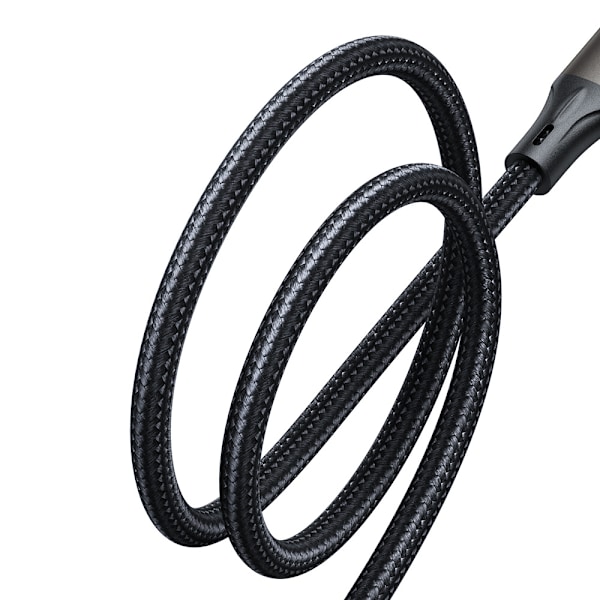 Joyroom Light-Speed Seriekabel S-A25 USB-A/USB-C 100W 1.2m Svart