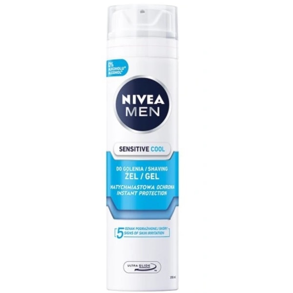 Nivea Men Sensitive Cool Rakgel/ 200 ml