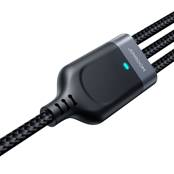 Joyroom USB-Multi-Kabel 3-i-1: USB-A till Lightning/USB-C/microU