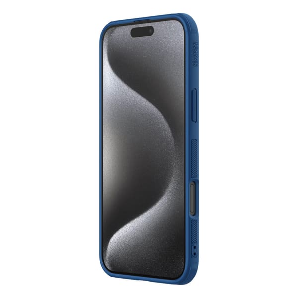 Nillkin Super Frosted Shield Pro Skal för iPhone 16 Pro - Blå