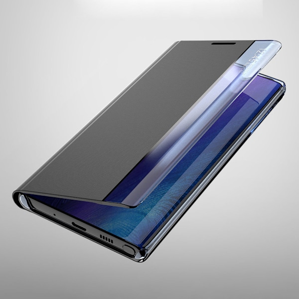Samsung Galaxy A03s Svart Fodral med Stativfunktion - Sleep Case