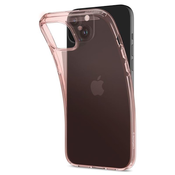 Spigen Crystal Flex Skal för iPhone 15 Plus - Rosaklar