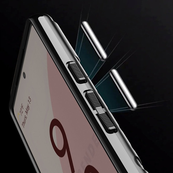 Google Pixel 6 Svart Flexibelt Pansarfodral Thunder Case