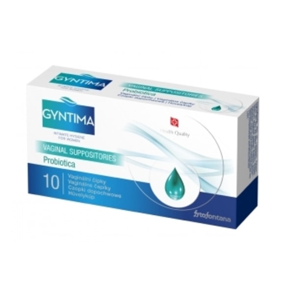 Fytofontana Gyntima/ Vaginalsuppositorier/ 10 stycken