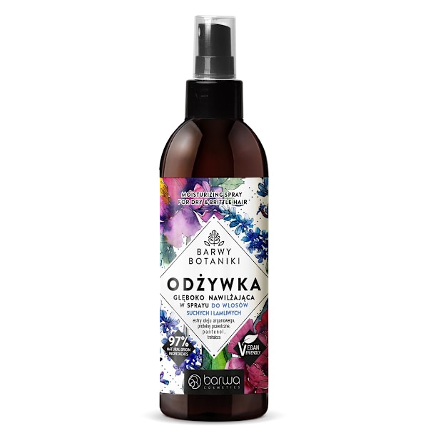 Fuktgivande färgglans Botanisk hårbalsam 250ml