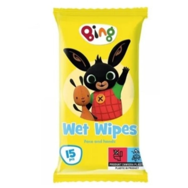 Jordgubbsdoftande Våtservetter/ 15-pack