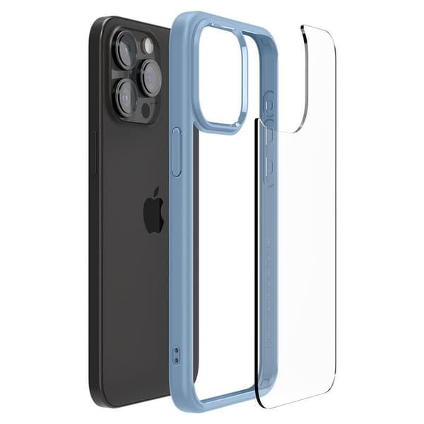 Spigen Ultra Hybrid Skal för iPhone 15 Pro Max - Ljusblå
