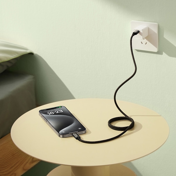 Baseus Tungsten Gold Magnetisk USB-C till USB-C Kabel 100W 1m -