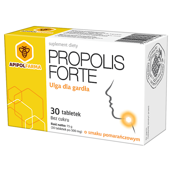 Propolisformula med Apelsinsmak - Tuggtabletter för Immunsysteme