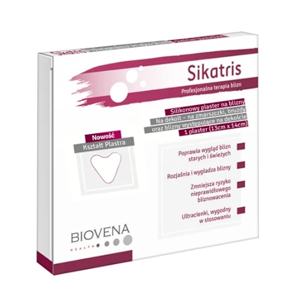 Silikonplåster för Hudyngring Dekolletage 13 cm x 14 cm/ 5-pack