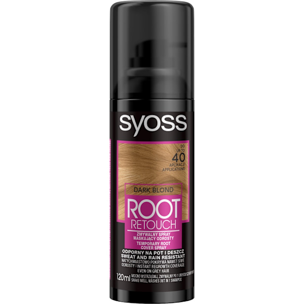 Syoss Rotretush Spraya för Mörkblont Hår/ 120 ml