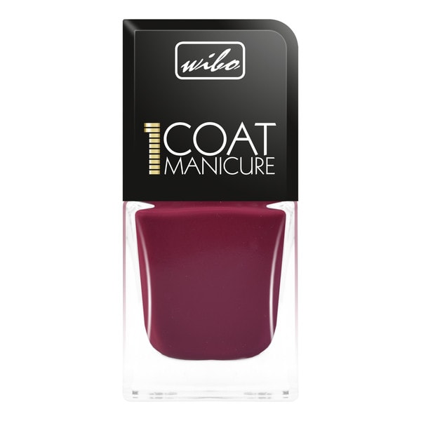 Wibo 1 Coat Manicure/ Nagellack för Snabb och Hållbar Nagelfärg/