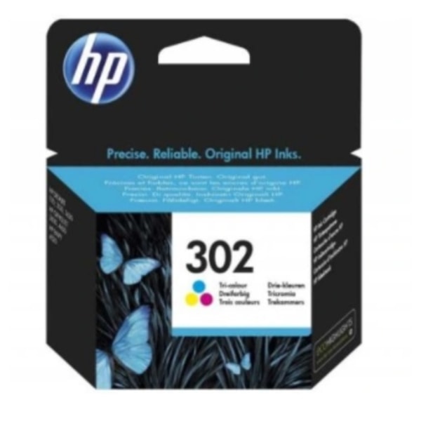 HP 302 Färgpatron - För Felfria Högkvalitativa Utskrifter