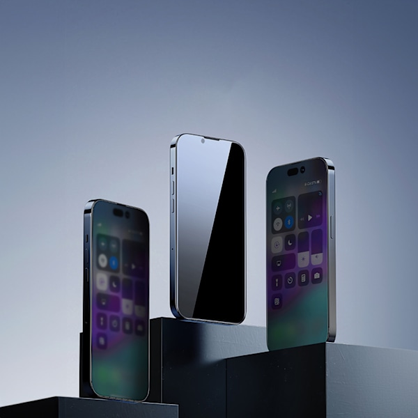 Baseus Integritet Härdat Glas för iPhone 14 Pro - Fulltäckande S