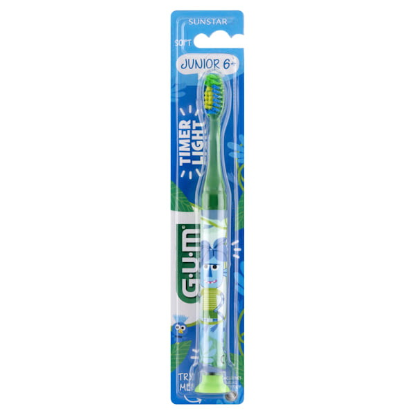 Sunstar GUM Monster Light-Up/ Tandborste/ Mjuk 903/ 1 styck