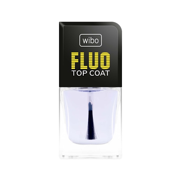 Wibo Fluo Top Coat - Transparent överlack för naglar - 8/5 ml