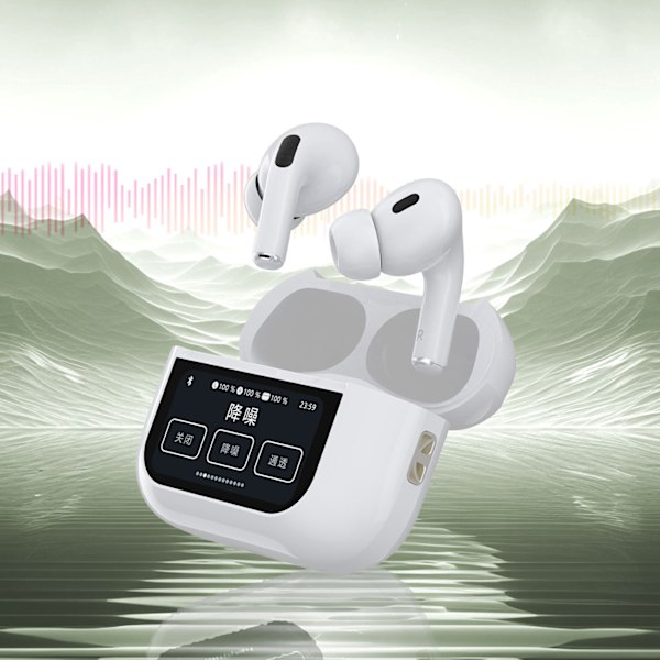 Dudao U19 True Wireless Bluetooth 5.3 Hörlurar med LED-skärm - V