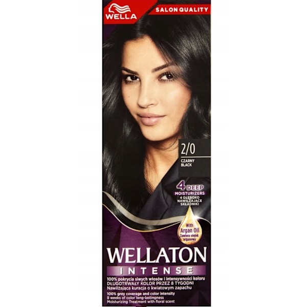 Wellaton Intensiv Färgkräm 2/0 Svart
