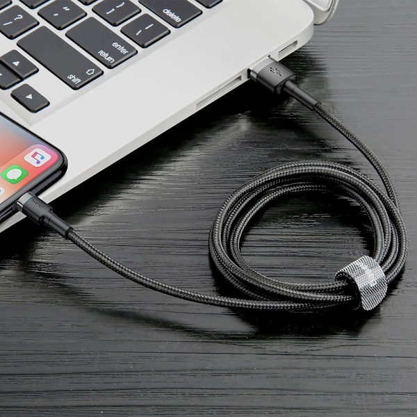 Basues Cafule USB-A till Lightning Snabbladdningskabel 3m - Svar