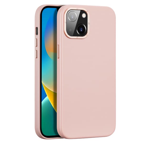 Dux Ducis Grit elegant konstläderfodral för iPhone 14 Plus med M