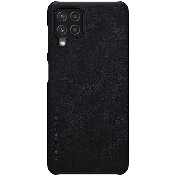 Nillkin Qin Läderfodral för Samsung Galaxy A22 4G Svart