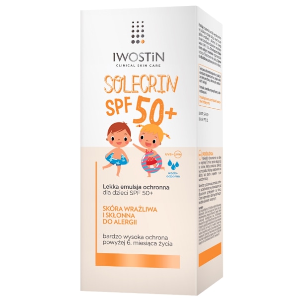 Iwostin Solecrin Barnskyddsemulsion SPF 50+ 100 ml
