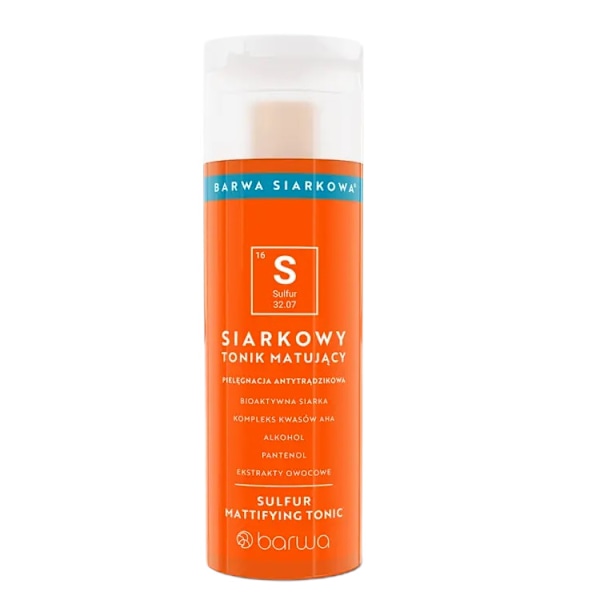 Barwa Svavel Mattifierande Ansiktstoner/ 200ml