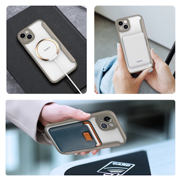Dux Ducis Skin X Pro Fodral för iPhone 14 Plus med MagSafe och F