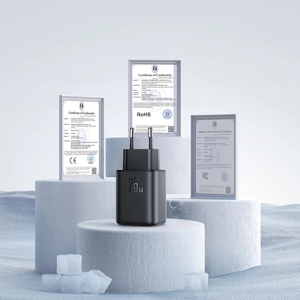 Joyroom JR-TCF23 USB-C Väggladdare 25W SFC / PPS / PD - Svart