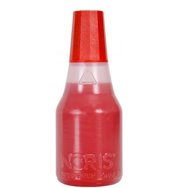Röd stämpeltusch/ 25 ml
