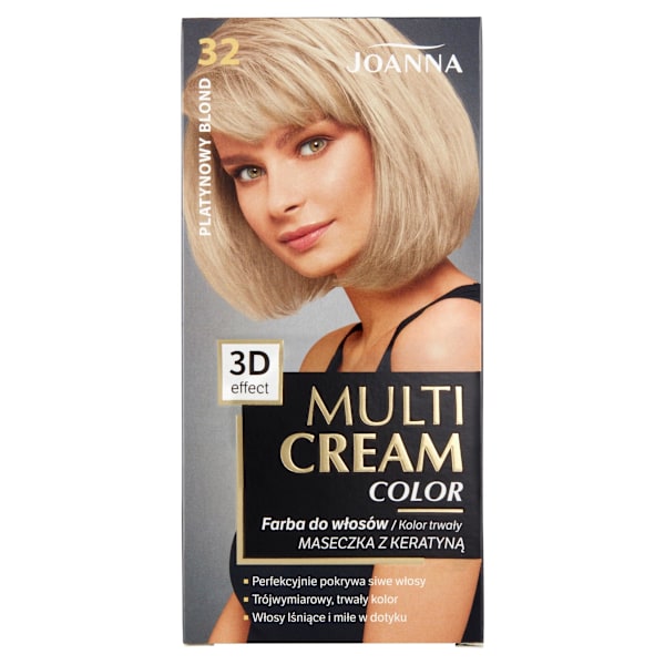 Joanna Multi Cream Hårfärg 32 Platinablond