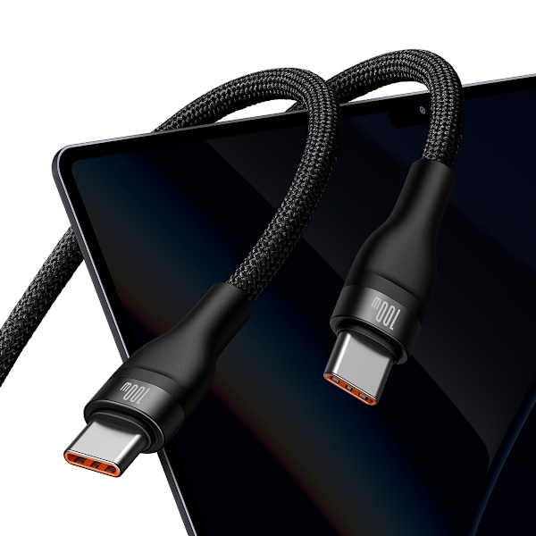 Baseus Flash Series II Snabbladdningskabel 2-i-1 USB-C till Dubb