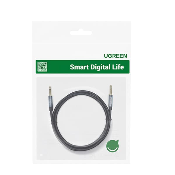 Ugreen Ljudkabel AUX Rak Minijack 3/5 mm 1m Blå (AV112)