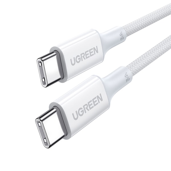 Ugreen US557 USB-C till USB-C Kabel 100W/ 1m - Vit
